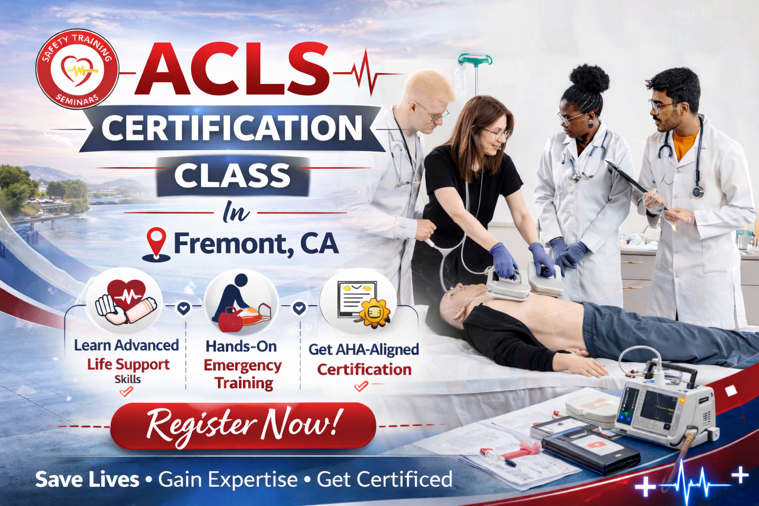 ACLS certification class in Fremont, CA