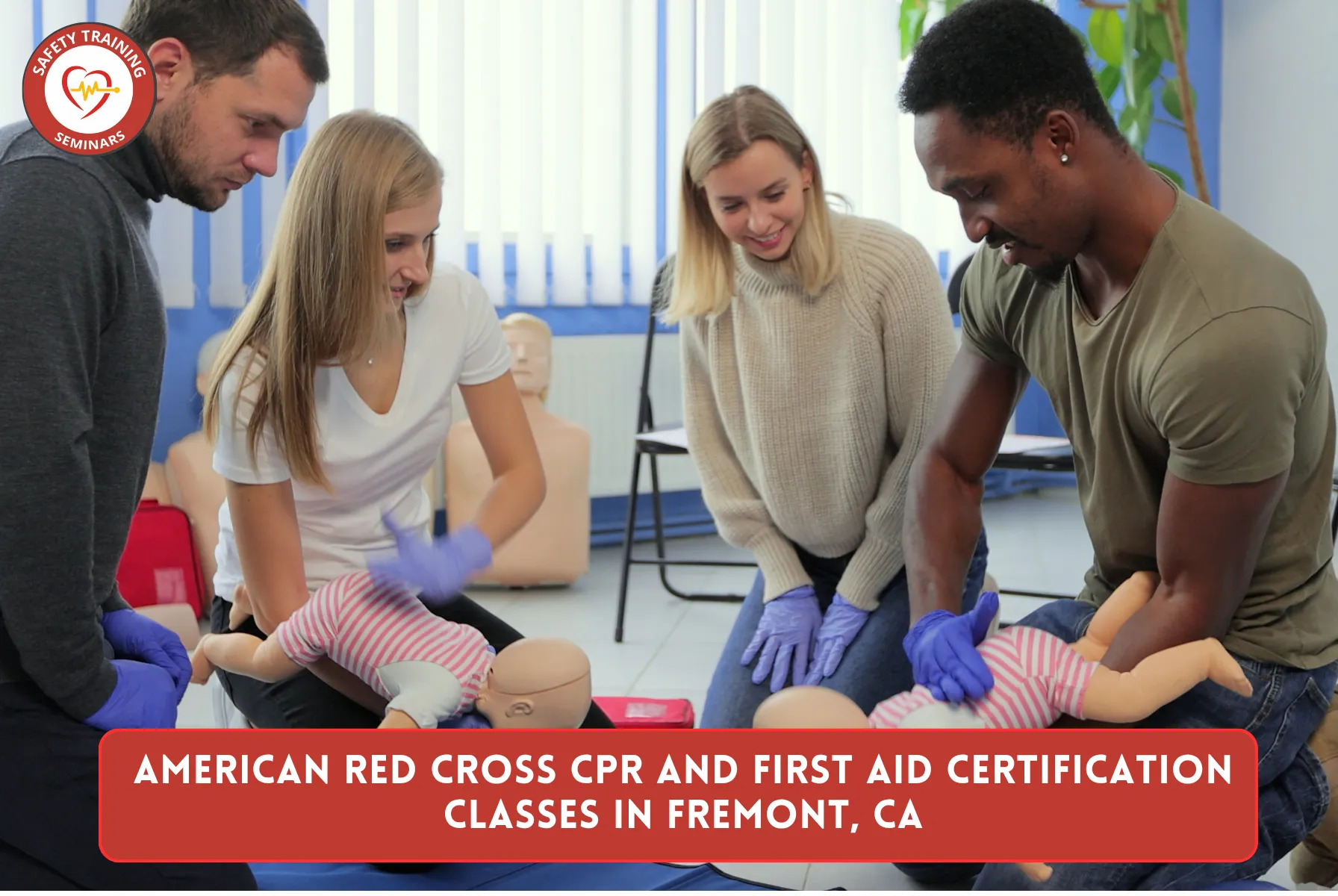 American Red Cross CPR and First Aid Certification Classes in Fremont, CA